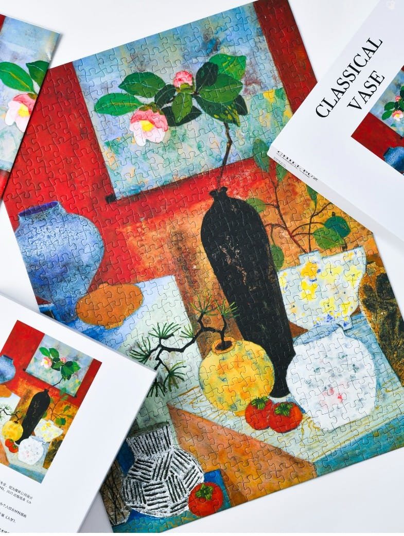 Chill Puz-Classical Vase (5) Chill Puz-500 Piece Puzzle-Classical Vase