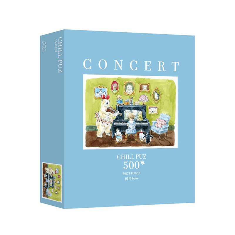 Chill Puz-Concert (1) Chill Puz-500 Piece Puzzle-Concert