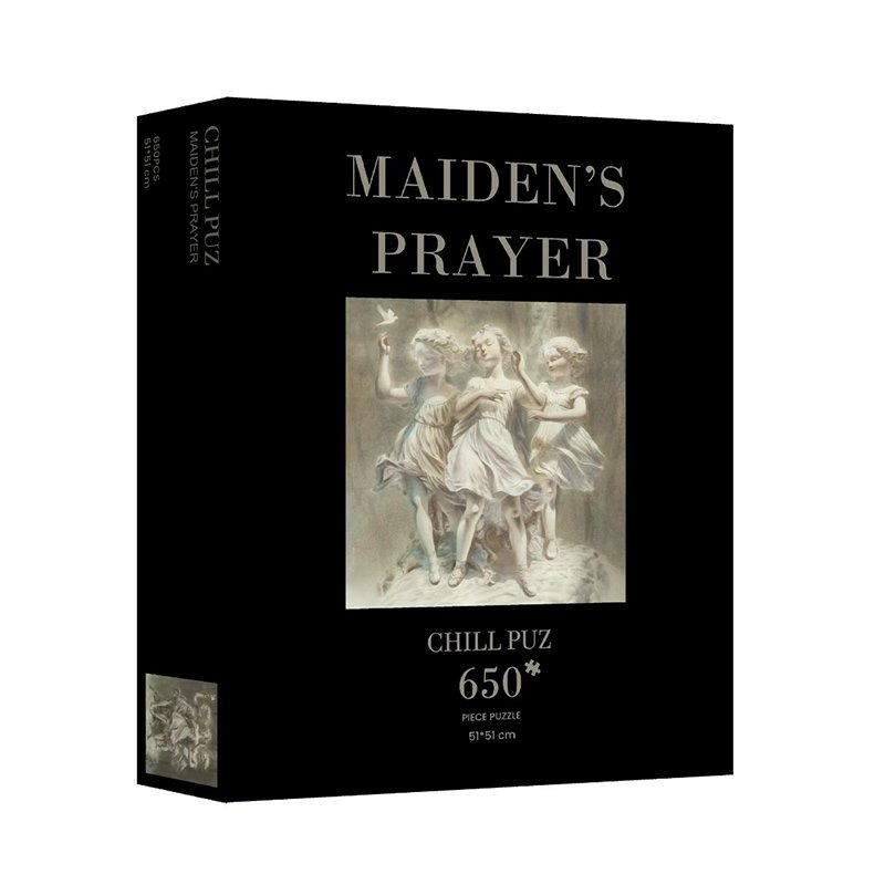 Chill Puz-Maiden Prayer (3) Chill Puz-650 Piece Puzzle-Maiden's Prayer