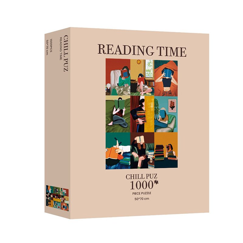 Chill Puz-1000 Piece Puzzle-Reading Time