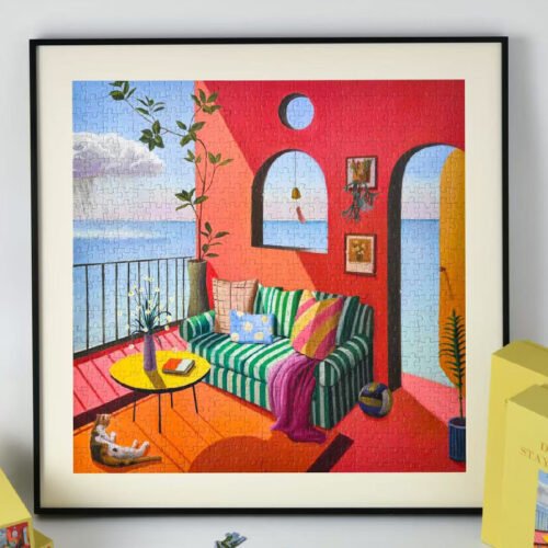 Chill Puz-650 Piece Puzzle-Dark Clouds Stay Away From Me