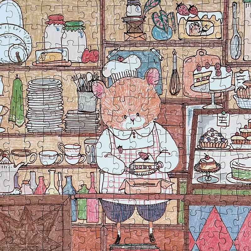 Dream Dessert House Puzzle (1) Dreamer Puzzle-728pcs Jigsaw Puzzle-Dream Dessert House