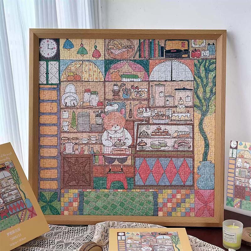 Dream Dessert House Puzzle (2) Dreamer Puzzle-728pcs Jigsaw Puzzle-Dream Dessert House