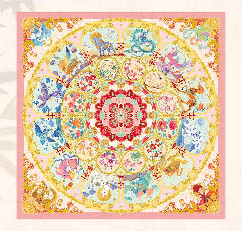 Dream Friends-500 Double Side Puzzle-Bloom of All Things