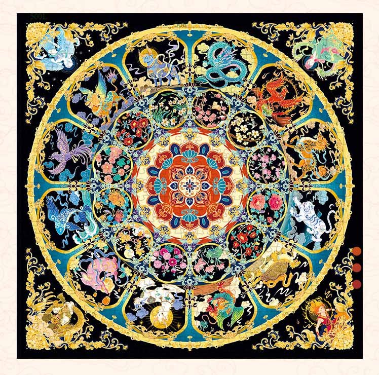 Dream Friends-500 Double Side Puzzle-Bloom of All Things