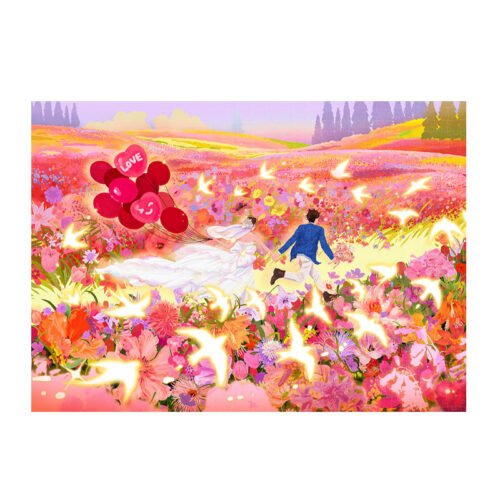Dream Friends-500 Jigsaw Puzzle-Dreamlike Future