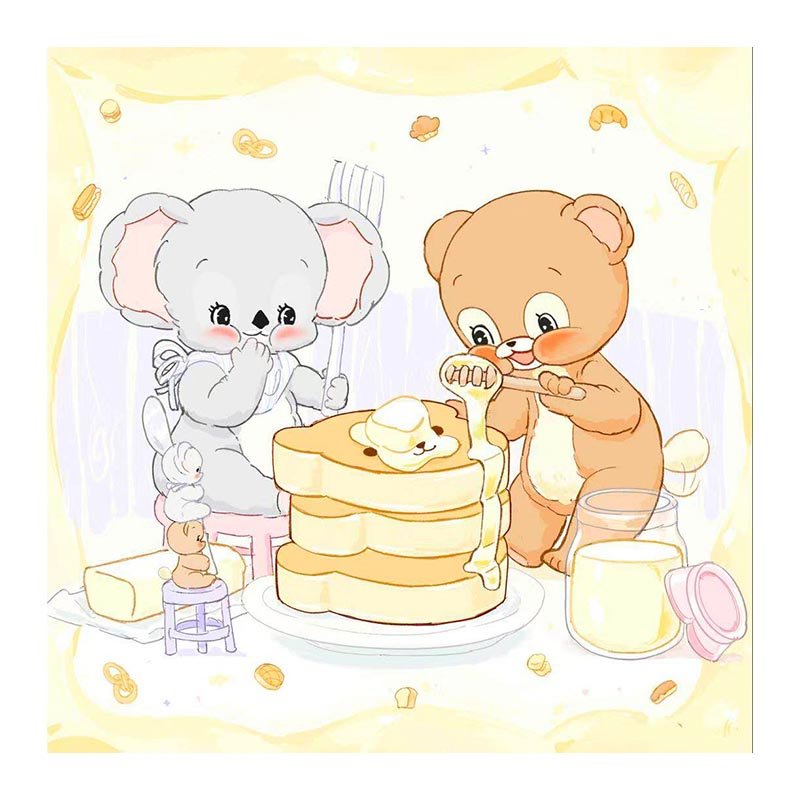 Dreamer Puzzle-225pcs Puzzle-Pancake Day (1) Dreamer Puzzle-225pcs Jigsaw Puzzle-Pancake Day