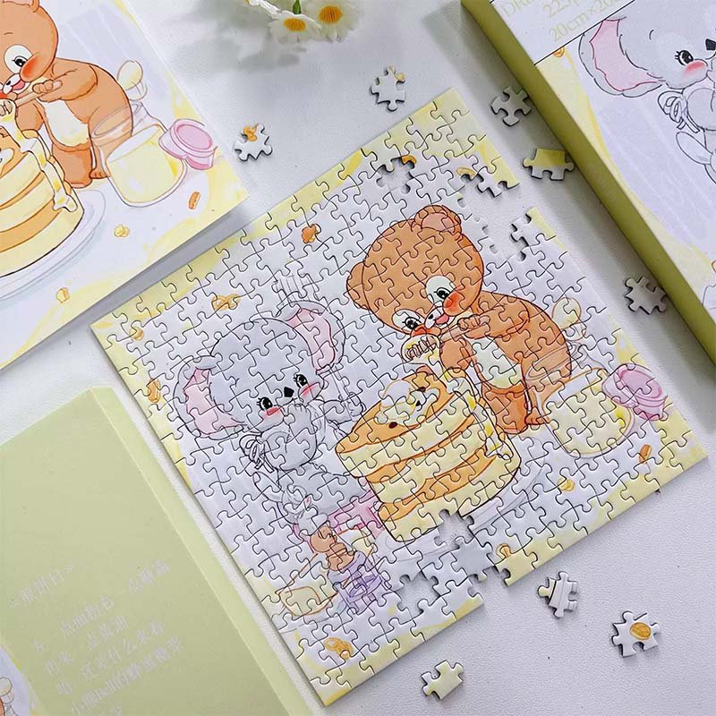 Dreamer Puzzle-225pcs Puzzle-Pancake Day (2) Dreamer Puzzle-225pcs Jigsaw Puzzle-Pancake Day