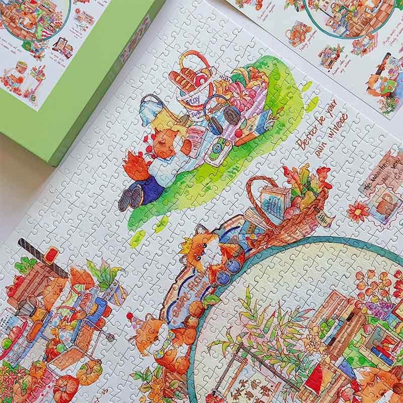 Dreamer Puzzle-1000pcs Jigsaw Puzzle-Autumn Fair
