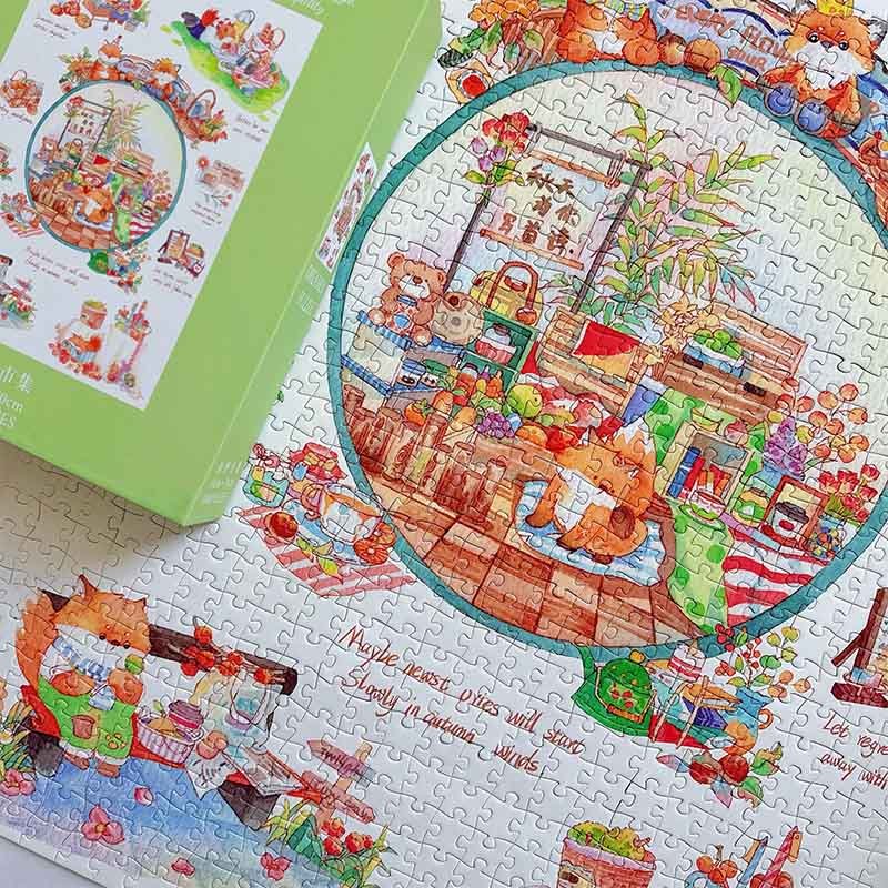 Dreamer Puzzle-1000pcs Jigsaw Puzzle-Autumn Fair