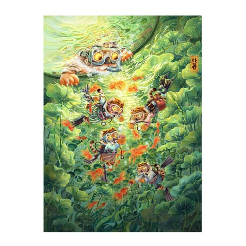 Dreamer Puzzle-500pcs Jigsaw Puzzle-End of Heat at Year‘s End
