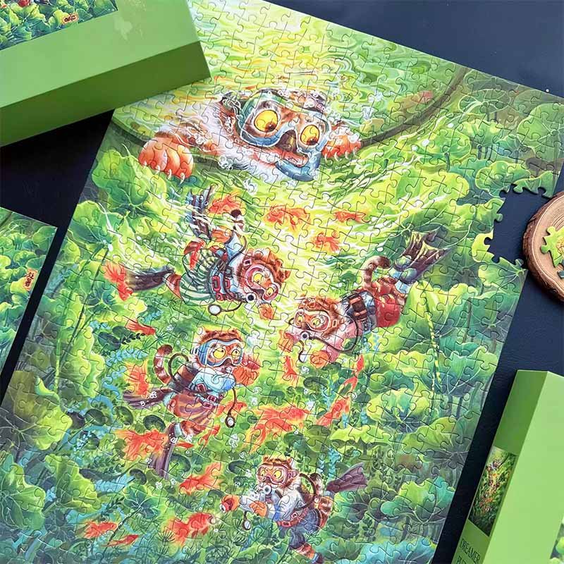 Dreamer Puzzle-500pcs Jigsaw Puzzle-End of Heat at Year‘s End