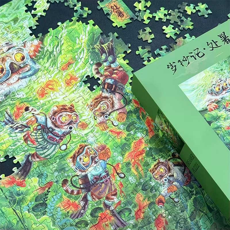 Dreamer Puzzle-500pcs Jigsaw Puzzle-End of Heat at Year‘s End