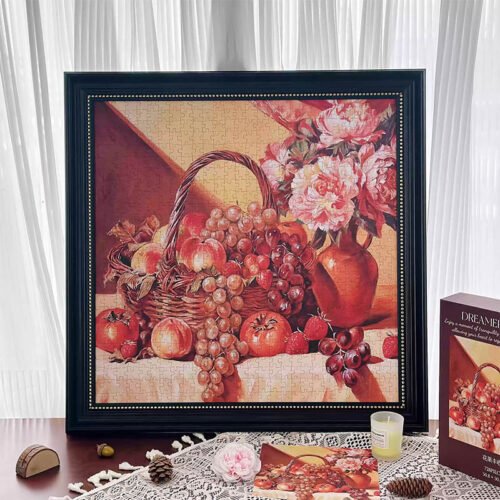 Dreamer Puzzle-728pcs Jigsaw Puzzle-Harvest of Flowers and Fruits