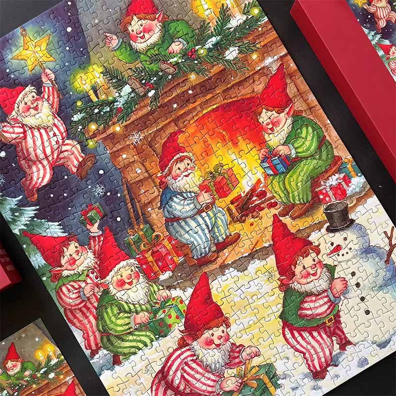 Dreamer Puzzle-Pangfu Warm Christmas (2) Dreamer Puzzle-500pcs Jigsaw Puzzle-Pangfu's Warm Christmas