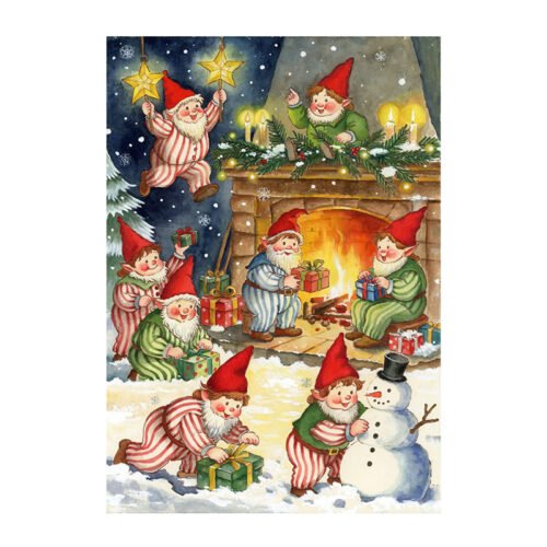 Dreamer Puzzle-Pangfu Warm Christmas (3) Dreamer Puzzle-500pcs Jigsaw Puzzle-Pangfu's Warm Christmas