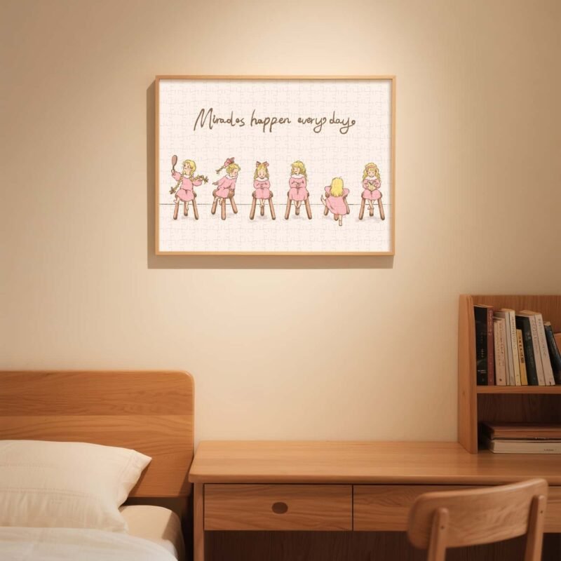 Happy Puzzle-Miracles Happen Everyday (2) Happy Puzzle-300 Piece Puzzle-Rocking Horse