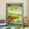 Hourglass Puzzle-Train Through Flower Fields-1000pcs Jigsaw Puzzle