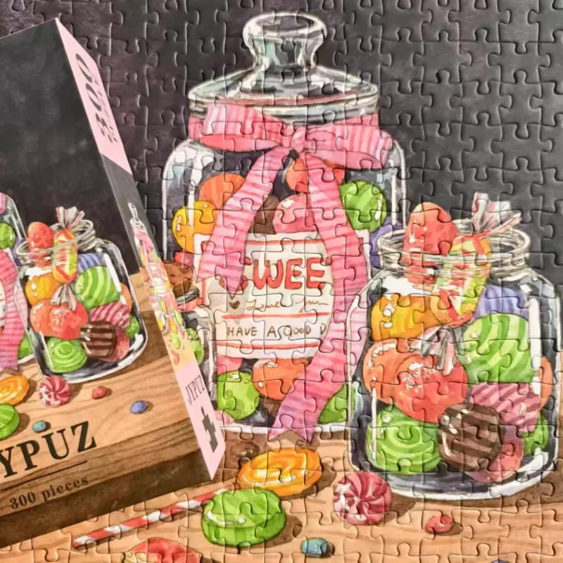 JYPUZ-Candy (1) JYPUZ-300pcs Jigsaw Puzzle-Candy