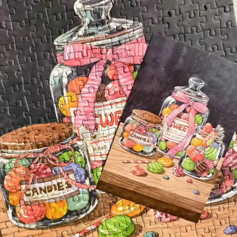 JYPUZ-Candy (3) JYPUZ-300pcs Jigsaw Puzzle-Candy