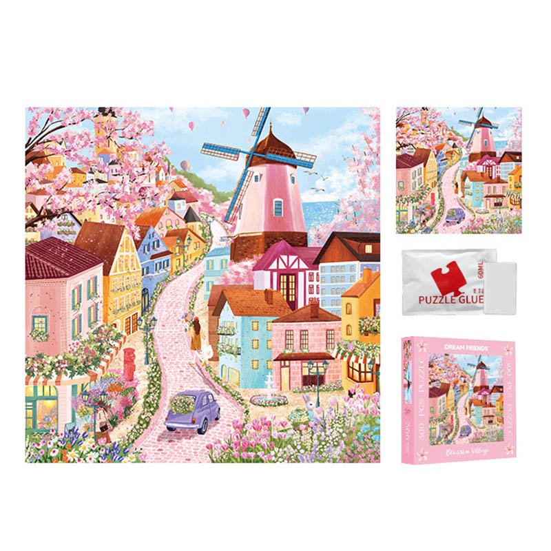Dream Friends-300 Jigsaw Puzzle-Journey Through Four Seasons-Spring