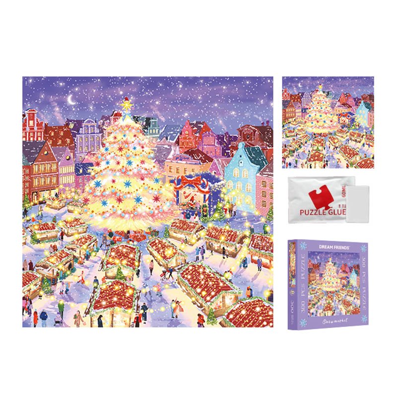 Dream Friends-300 Jigsaw Puzzle-Journey Through Four Seasons-Winter
