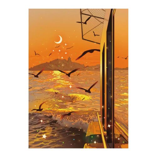 Kibifufu-Puzzle 1000 Piece-Golden Sunset