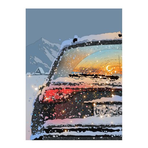 Kibifufu-500pcs Jigsaw Puzzle-Winter Sunset