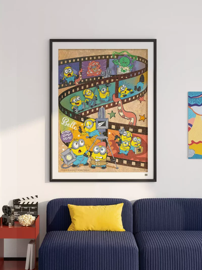 Toi-1000pcs Jigsaw Puzzle-Minions-Action
