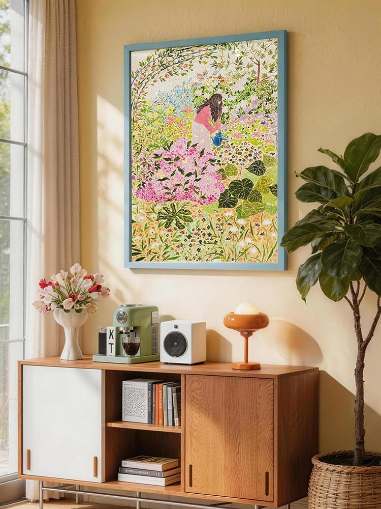 Momibook-1000pcs Jigsaw Puzzle-Her Secret Garden