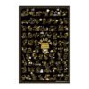 Momibook-1000pcs Jigsaw Puzzle-Snoopy in a Gilded Silhouette(Flocking + Gold Foil + Holographic Finish)