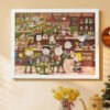Momibook-Snoopy Coffee Shop-500 Piece Puzzle