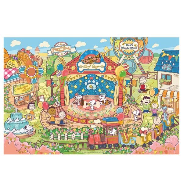 Momibook-Snoopy Woof Stage-1000 Piece Jigsaw Puzzle