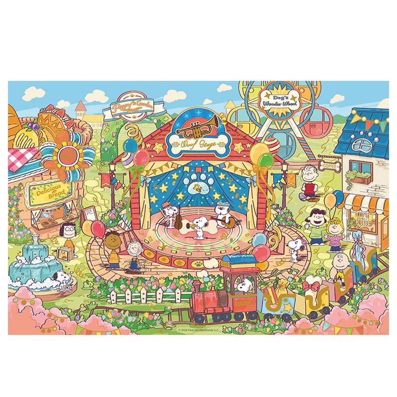 Momibook-Snoopy Woof Stage-1000 Piece Jigsaw Puzzle
