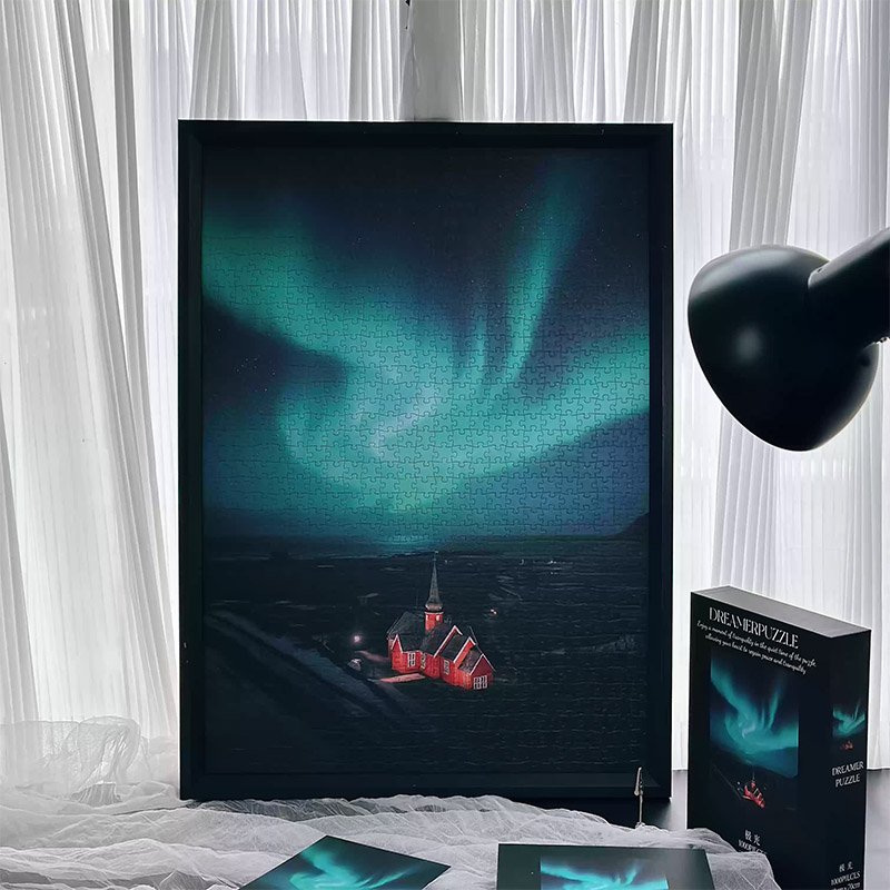 Dreamer Puzzle-1000pcs Jigsaw Puzzle-Northern Lights