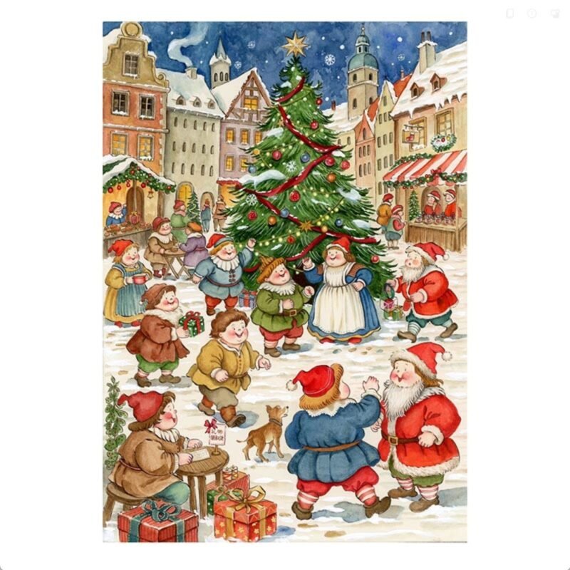 Dreamer Puzzle-500pcs Jigsaw Puzzle-Pangfu's Christmas Town