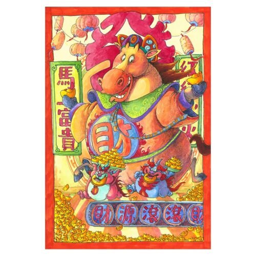 Pazou-502 Piece Puzzle-Becoming Rich