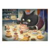 Pazou-1000pcs Mini Puzzle-Cat Making the Cake