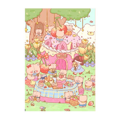 Pazou-Dessert House Pazou-502 Piece Puzzle-Dessert House