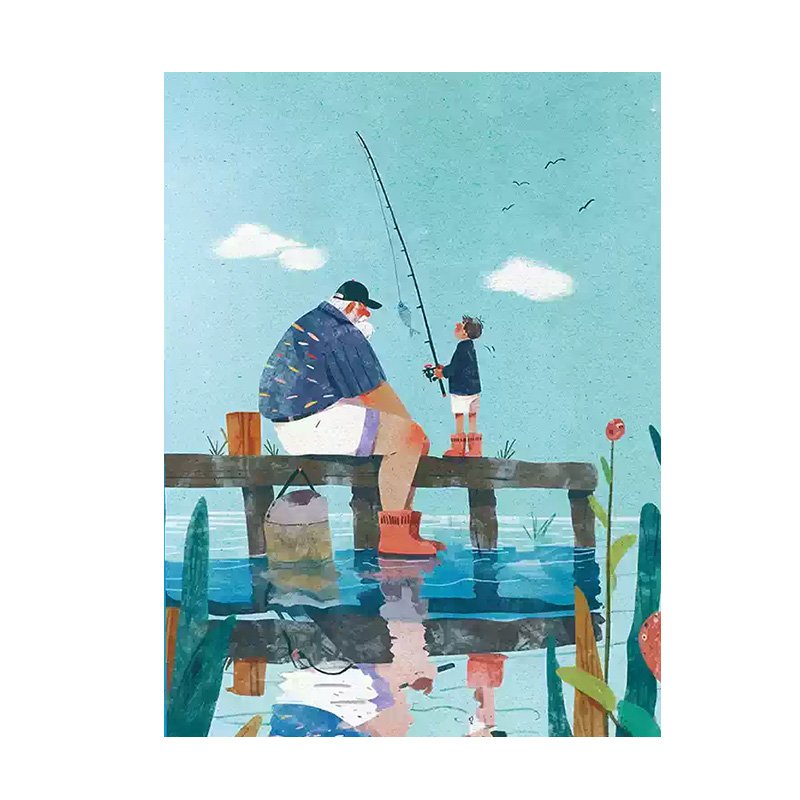 Pazou-502 Piece Puzzle-Fishing