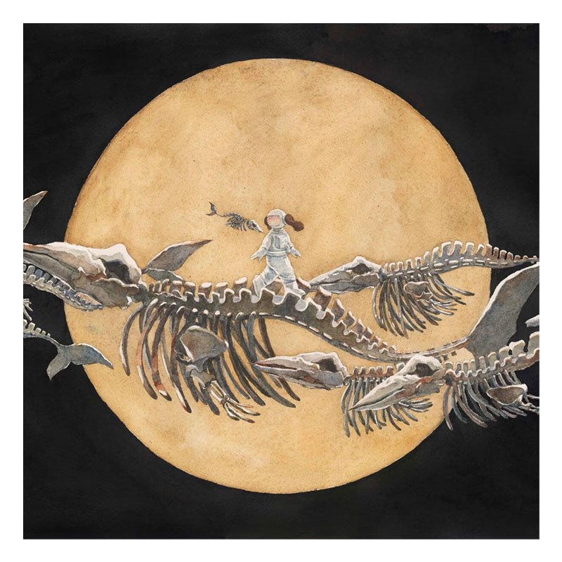 Pazou-Fly to the Moon Pazou-1000pcs Mini Puzzle-Fly to the Moon
