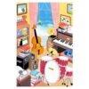 Pazou-88pcs Mini Puzzle-Musician's Room