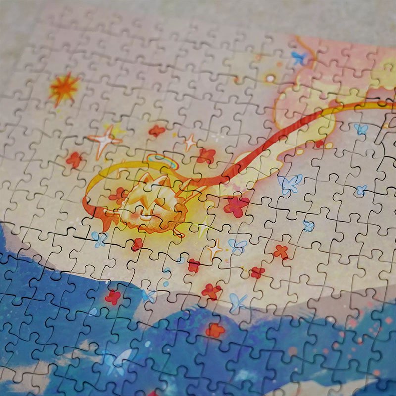 Pazou-502 Piece Puzzle-Blue Mountain