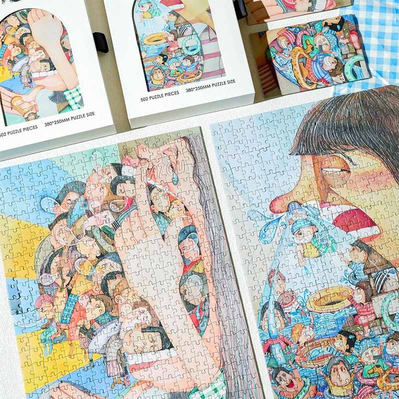 Pazou Puzzle-Sneeze (2) Pazou-502 Piece Puzzle-Sneeze