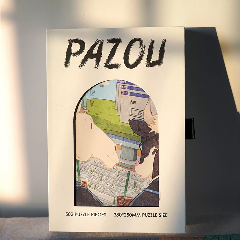 Pazou-502 Piece Puzzle-You and Me