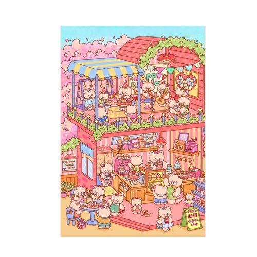 Pazou-Sweet Star Café Pazou-502 Piece Puzzle-Sweet Star Café