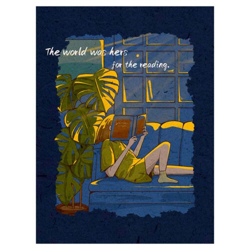 Pazou-Time for Reading Pazou-300 Piece Puzzle-Her Silent World Series-Time for Reading