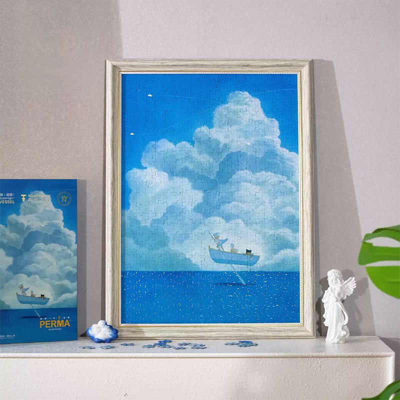 Perma-500 Piece Puzzle-The Drifting Vessel