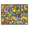 3djp/Pintoo-1575pcs Plastic Jigsaw Puzzles-Showpiece L-Full-Color Pokémon