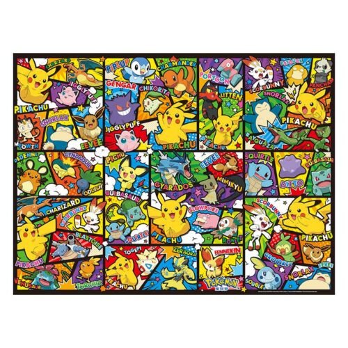 3djp/Pintoo-1575pcs Plastic Jigsaw Puzzles-Showpiece L-Full-Color Pokémon